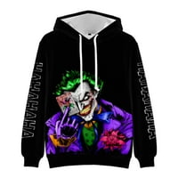 3D ispis kapuljače Joker Muškarci Žene Djeca modna duksova Dječaci Dječaci Kids pulover dugi rukavi Street odjeća