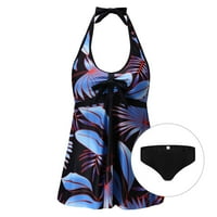Aayomet žene postavljene ispis plivanja kostimi za leđa veličina plus srappy dva kupaća kostima tankinis set juniors