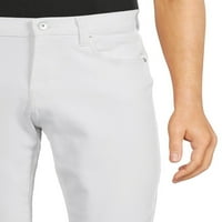 Muške bijele traperice s uskim džepovima, veličine struka 30-38