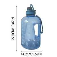 2,2-litarska šalica za vodu velikog kapaciteta, Sportski čajnik za muškarce i žene, šalica za kantu, šalica od