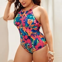 Yubnlvae ženska tiskana kupaća odjeća plus size kupaći kostim za kupaći kostim