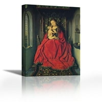 Madonna iz Lucce - moderna likovna umjetnost na platnu Galerija u meniju-zidni dekor-umjetnička slika-spremna