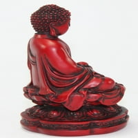 Feng Shui crvena figurica Meditirajućeg bude, figurica za uteg za papir za sreću i prosperitet-oh-oh-oh-oh-oh-oh-oh-oh-oh-oh-oh-oh-oh-oh-oh-oh-oh-oh