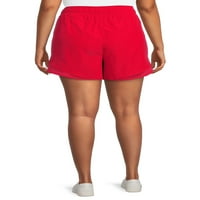 Ženske kratke hlače za trčanje Plus Size a-line