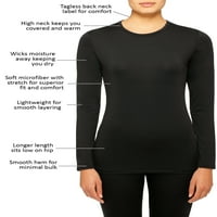 Ženska odjeća i ženski gornji dio dugih rukava od rastezljivog Mikrovlakana Plus osnovni sloj