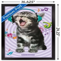 Keith Kimberlin - plakat na zidu s pjevačkim mačićem, 14.725 22.375