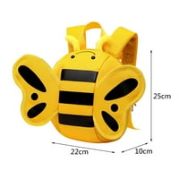 Feiboyy školska sezona učenik ruksak Smiješan slatki pčelinji oblik uzorka djeca crtana torba s patentnim zatvaračem