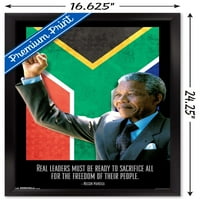 Zidni poster Nelson Mandela-pravi vođa, 14.725 22.375