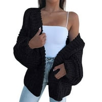 Ženski modni casual Moher kardigan džemper casual kardigan topla jakna