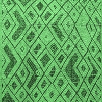 Ahgly Company Unutarnji kvadrat Sažetak Smaragdno zeleno prostirke moderne površine, 5 'Trg