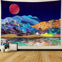 Multitrust kućni zid višenamjenski tapiserija jednostruka bočna cvjetna cvjetna print zid za viseći tepih