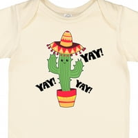 Originalni kaktus i sombrero Bodie Cinco de Maio kao poklon za dječaka ili djevojčicu