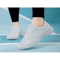 Ženske lagane bijele cipele u A-listi, prozračne tenisice za trening na vezanje za odrasle i mlade, udobne cipele