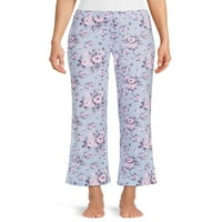 Ženske pidžama hlače u donjem rublju i ženske hlače za spavanje plus veličine, 2 pakiranja