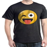 Emoji s jezikom za namigivanje-majica od pamuka