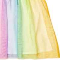 Tutu haljina od tila Tutu Suknje za djevojčice, 2 pakiranja, veličine 4 i plus