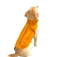 Jakna za pse _ topla jakna za pse od flisa, prsluk za pse narančasta, _