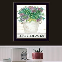 Dream succulents Cindy Jacobs, spremna za objesiti uokvireni ispis, crni okvir