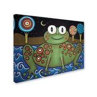 Zaštitni znak likovna umjetnost 'noćna žaba' platno umjetnost Karla Gerard