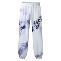 Ležerne hlače za muškarce Ležerne hlače s elastičnim pojasom s printom na Plaži Modne jesensko-proljetne hlače