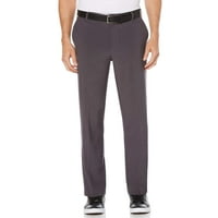 Muške jednobojne hlače za golf s ravnim prednjim pojasom od 4 pojasa