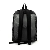 -Cliffs Mesh ruksak dvostruki patentni zatvarač za sva dobi, unise u boji crne boje