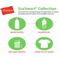 Hanes Boys Ecosmart Fleece Crew Neck Twishirts, Veličine 4-18