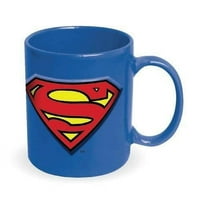 Šalica za kavu s reljefnim logotipom Supermana keramički Superjunaci