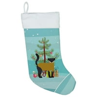 Božićna čarapa od Žutogrle kune, velika, šarena