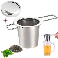 Metal za čaj od nehrđajućeg čelika metalni cjedilo za čašicu labav list zrna filtra