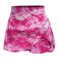 Ženske kratke hlače u donjem dijelu 10 dolara, rastezljiva ljetna suknja za trčanje, tenis i jogu, dvije ružičaste