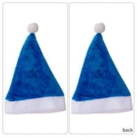 Smiješno runo plava unise Djeda šešir ljupka visokokvalitetna plavog Djeda šešira za dom božićni Djed Božićnjak