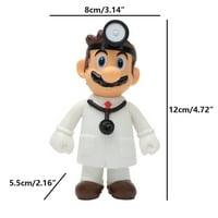 PVC figurica dr. Malio, bijela, 4,8