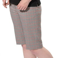 Ženske karirane bermudske kratke hlače za golf 2862