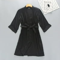 Donje rublje za žene bežično rimsko pidžame čipkana sitnica Silk Donje rublje bez jastučića crna + xxl