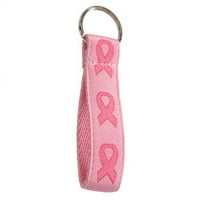 Privjesak za ključeve od tkanine za informiranje o raku dojke