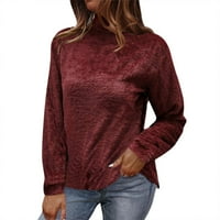 Ženski džemperi u stilu A-liste, ženske zimske jesenske jednobojne dolčevite s visokim vratom, pulover pulover