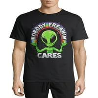 Nikoga nije briga za humor vanzemaljskih muškaraca i majicu s grafičkim uzorkom