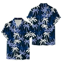 Muške košulje, moderna ležerna košulja kratkih rukava, udobna poslovna ležerna muška majica za golf u tamnoplavoj