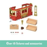 Serija Grad Sitz critters vozi se tramvajem, igračkim vozilom za lutke