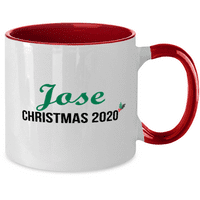 Šalica s imenom-Božićni poklon za Josea - božićna šalica s imenom