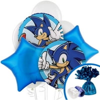 BirthdayExpress Sonic The Hedgehog Party Opsles - Baloon Bouket