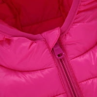 4-9T Dječja zima s kapuljačom prema dolje kaputa jakna s kapuljačom donje jakne Dječaci Djevojke Djevojke Djevojke