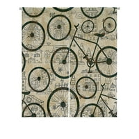 Tekstura bicikla Japanska zavjesa Noren vrata zavjese za obradu prozora pamučne platnene zavjese