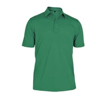 Monterey Club Men's Point Collar Light Malight Pique Solid Golf Polo majica 3670