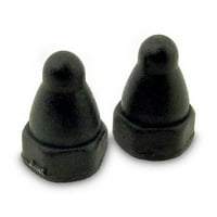 Ogrlica za pse od 1 2, plastična kontaktna točka, Crna