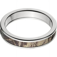 Polu krug titanijskog prstena s realtree ap camo inlay