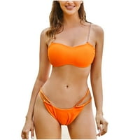 _ / Novi ženski bikini kupaći kostim, dvodijelni Ženski kupaći kostim, prugasti kupaći kostim, monokini visokog