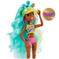 Lutka Oceannah za proljetni odmor u stilu sirene s pramenovima kose koji mijenjaju boju