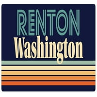 Vinilna naljepnica Renton Vašington retro dizajn